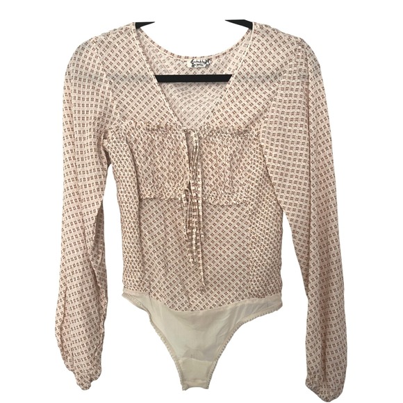 Free People Intimately Sunny Meadows Bodysuit Size XS - Picture 4 of 8